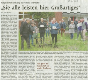 Mitgliederversammlung, 06. mai 2019